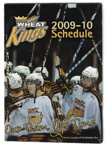 2009-10 Brandon Wheat Kings WHL Hockey Schedule !!! Brandon Sun - Picture 1 of 1
