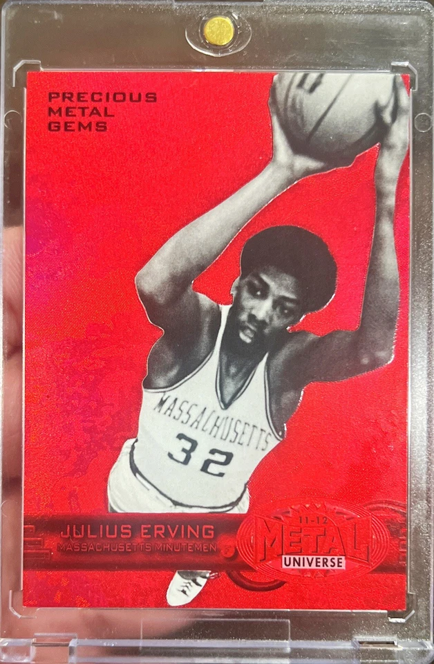 2012-13 Fleer Retro Precious Metal Gems Julius Erving /150 PMG SSP #33 HOF - Image 1 of 1