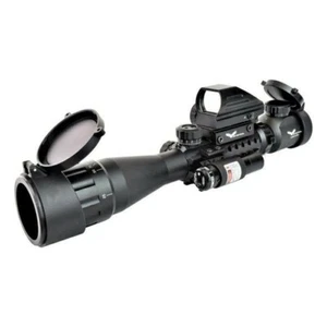 JS-TACTICAL COMBO OTTICA 3X-9X LENTE 40MM CON RED DOT E LASER - Foto 1 di 1