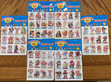 1986 Garbage Pail- STICK-ONS 6 DIFFERENT PKGS-  72 INDIVIDUAL STICKERS-RARE!!!!!