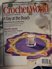 CROCHET WORLD MAGAZINE JUNE 2013  shrug Toy Elephant Cover-Up Pouches Afghan B1