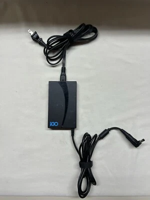 iGo AC Power Adapter w/ Power Cord 19.5V 90W  USB Output 5V 2.1A | 6630096-0100B - Image 1 of 4