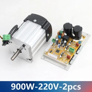 900W 220V Brushless DC Motor&Power Drive Control Board Kit D for Lathe WM210 - Picture 1 of 3