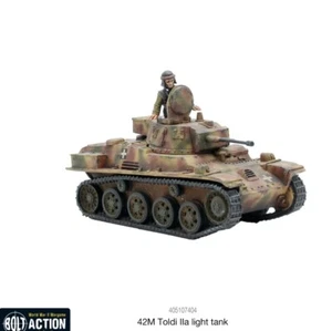 🌳28mm Warlord Games Húngaro 42M Toldi IIa Tanque Ligero Perno Acción Segunda Guerra Mundial Nuevo en Caja - Imagen 1 de 2