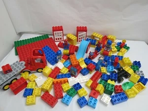 Remolque para bicicletas Duplo 5 figuras Spiderman Batman Superman Web Marvel Blocks - Imagen 1 de 4