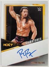 2022 Panini WWE NXT ROMAN REIGNS Alumni Signatures On Card Auto #AS-RRN