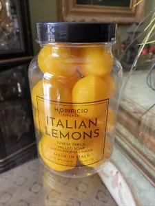 Hopificio Firenze ITALIENISCHE ZITRONEN feinste dreifach gefräste Seifen zitronenförmig 26,45oz - Bild 1 von 5