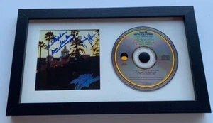 Eagles Don Henley Randy Meisner Signed Framed CD Display BAS Certified - Picture 1 of 3