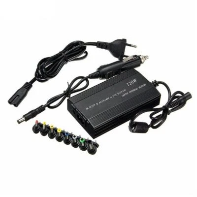 120W Ladegerät Ladekabel für Laptop/Notebook DC 12~24V Auto KFZ Netzteil Adapter - Bild 1 von 4
