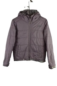 THE NORTH FACE Pink Padded Reversible Jacket size L Girls Full Zip Hooded - Picture 1 of 13
