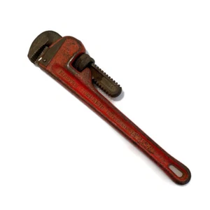Vintage Master Mechanic Schwerlast 14" Rohrzange verstellbar rot Profi - Bild 1 von 4