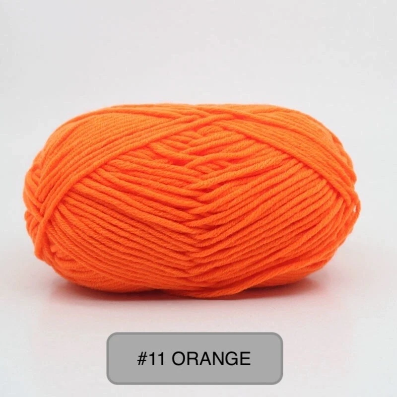 NEW  Multi colors Milk Cotton Skeins Hand Knitting Wool Baby Crochet Chunky Yarn - Image 1 of 1