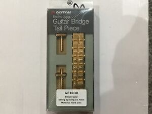 Gotoh GE103B Tune-o-matic Bridge (Gold) NEW.