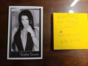 KENDRA SECRETS ADULT TRADING CARD COMPANY (ATTC) 2011 oversized - Picture 1 of 2
