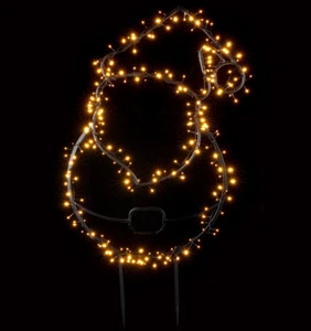 Weihnachtsmann beleuchtet 93 cm 250 LED (1054447) Weihnachtsdeko - Bild 1 von 1