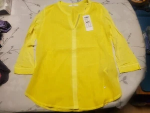 Neu!!! Damen Tunika Bluse Größe 34 gelb von BRAX - Bild 1 von 2