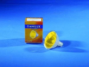 OMNILUX MR-16 12V/50W GX-5,3 SP 12° gelb - Bild 1 von 1