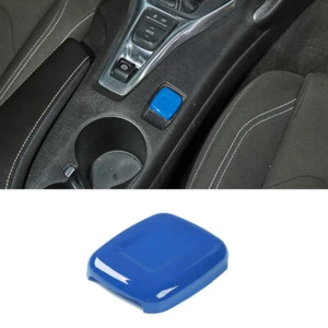 Interior Cigarette Lighter Cap Cover Trim ABS For Chevrolet Camaro 2017-24 Blue - Picture 1 of 11