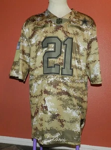 Men's Ezekiel Elliott Dallas Cowboys Nike Salute To Service Camo Jersey Size XL - Picture 1 of 10
