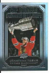 2020-21 Jonathan Toews Tim Hortons Canada Cup Winners Insert Card #CW5 Mint - Picture 1 of 1