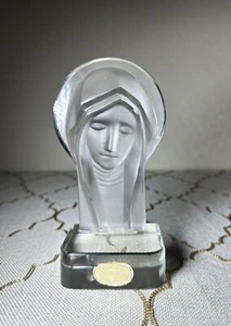 Artur Pleva designed Sculpture - Crystal Madonna - Art Deco - Picture 1 of 7