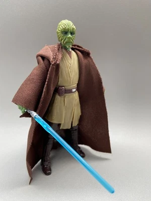 Figura personalizada Star Wars 3,75 pulgadas J'oopi She Jedi Yoda Koon Plo Windu Mace Foto 1 de 4