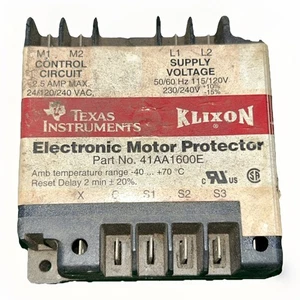 Texas Instruments Klixon Electronic Motor Protector 41AA1600E - Bild 1 von 8