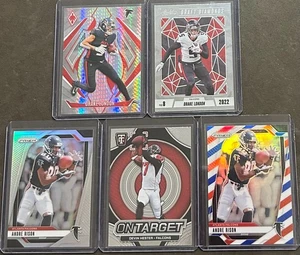 2024 Panini Football Atlanta Falcons WRs 5 Card Insert/Parallel Trading Lot - Picture 1 of 2