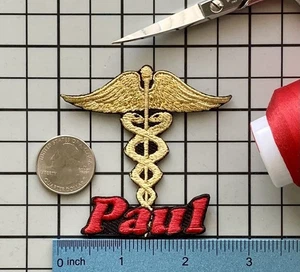 Parche Médico Caduceus Personalizado Personalizado Insignia Planchada - Imagen 1 de 1