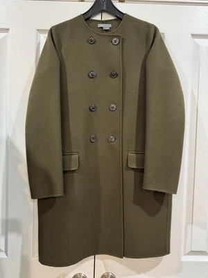 VINCE Double-breasted oversized wool-blend  coat size small - Image 1 of 3
