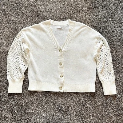 Cárdigan tejido con botones SONOMA talla XXL Preppy informal clásico caprichoso elegante Foto 1 de 4