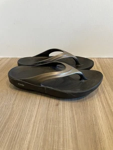 Oofos Original Recovery Thong Flip Flop Sandals Women's Size 7 Brown - Picture 1 of 5