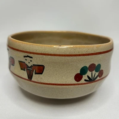 Японская чайная чаша Akahada Ware Matcha Narae от Shosan Oshio с подписью Chawan - Изображение 1 из 4