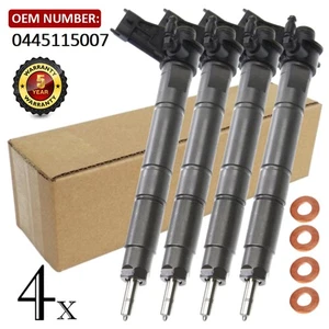 4X Fuel Injector 0445115007 For Opel Vivaro Renault Megane Nissan Primastar 2.0 - Picture 1 of 8