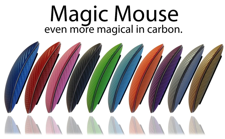 Textured Carbon Fibre Skin For APPLE MAGIC MOUSE Wrap Cover Sticker Protector  - image 1 of 1