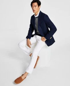 Tommy Hilfiger Mens Modern Fit Navy Sport Coat Size 40R - Picture 1 of 1