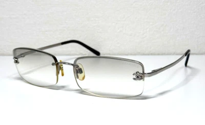 香奈儿无框太阳镜 4093-B c.124/6I 仅机身 CC 标志 — 第 1/4 张图片