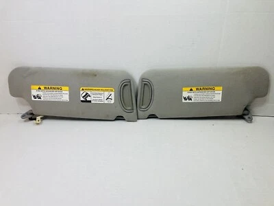 2005-2008 MITSUBISHI ENDEAVOR SUN VISOR SET RH & LH FACTORY OEM - Image 1 of 4