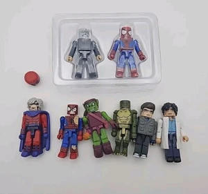 Diamond Select Marvel Minimates Lot Spiderman, Lizard, + Lot Of 8 Rare - Picture 1 of 12