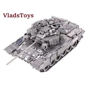 Kits de modelos de metal Piececool 3D tanque de batalla principal T-90A #47 - Imagen 1 de 9