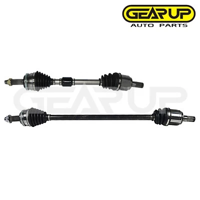 Par dianteiro de eixo CV eixo junta eixo para Kia Forte Koup EX LX 2.0L Auto Trans 2011-13 - Imagem 1 de 4