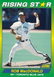 Spartito 1992 - #46 Rising Star Rob MacDonald (RC) - Blue Jays - - Foto 1 di 2