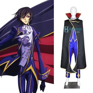 Code Geass Lelouch Zero Cosplay Costume - Picture 1 of 10