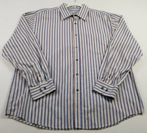 Eighty Eight Button Up Shirt Men’s Extra Large XL Multicolor Striped Long Sleeve - Picture 1 of 9
