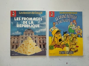 Lot Magazine Revue 2x Dossiers du canard Fromage de la republique + betisier - Foto 1 di 4