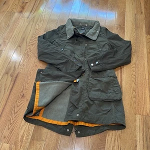 C.P. Company Vintage Olive Utility Jacket Wool Liner Womens Sz 44 - Picture 1 of 21