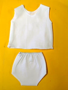 sous vêtements  poupée ancienne d'environ 45 cm  corps 33 cm Ref :  33 / 23 D - Imagen 1 de 1