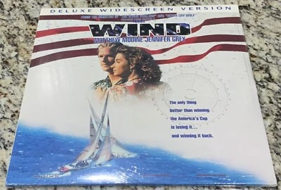 Wind Matthew Nodine & Jennifer Grey Deluxe Widescreen Laserdisc Movie New Sealed Foto 1 de 4