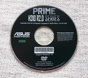 CD Drivers para Placa Base Motherboard Asus Prime H310 R2.0 Original Nuevo - Imagen 1 de 2