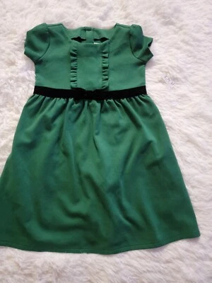 Vestido verde de vacaciones para niñas Gymboree tallas 2T, 4T,    Foto 1 de 4